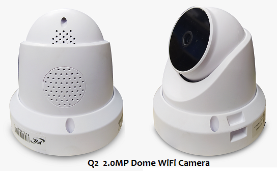 Q2-2.0MP Dome WiFi Camera
