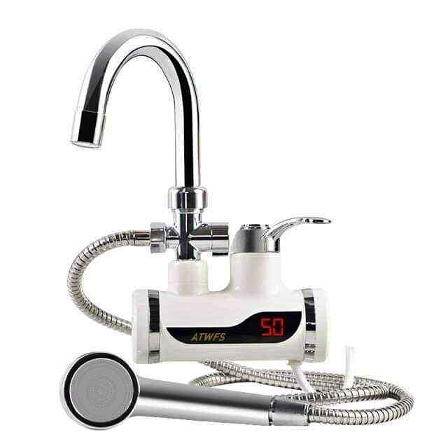 Instant Hot-Water Tap With Shower