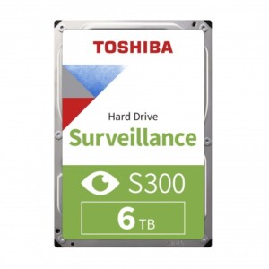 Toshiba S300 6TB 5400rpm Surveillance Hard Drive