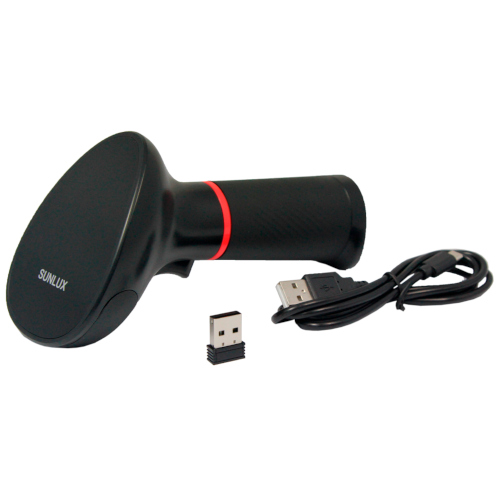 Sunlux XL-9600 1D-2D Wireless Barcode Scanner - Image 2