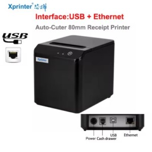 Xprinter XP-T80Q Thermal POS Printer USB+LAN