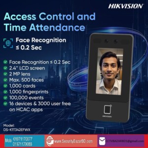 Hikvision Face Access Terminal DS-K1T342EFWX