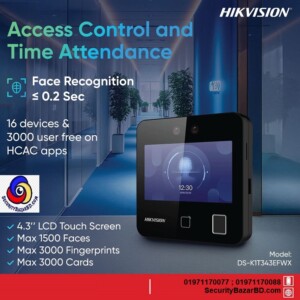 Hikvision DS-K1T343EFWX Face Time Attendance Solution