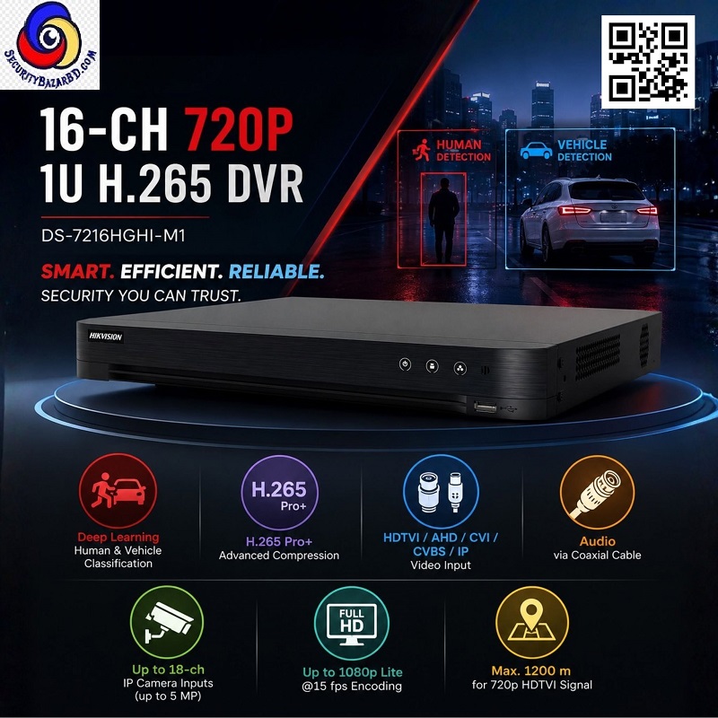 Hikvision iDS-7316HGHI 16 CH DVR