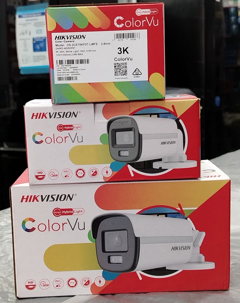 HIKVISION 3K ColorVu (Smart Hybrid Light)